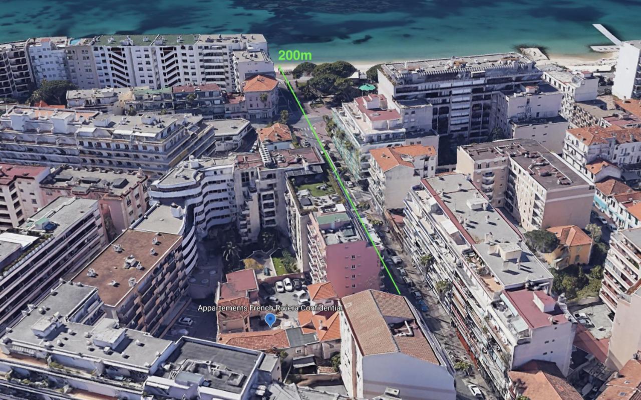 Appartements French Riviera Confidential Centre Ville Juan Les Pins Proche Des Plages Ngoại thất bức ảnh